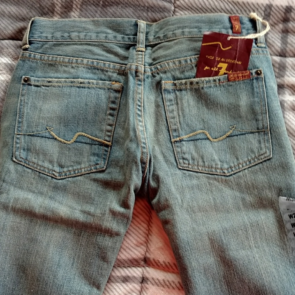 NWT 7 for all mankind boot cut jeans